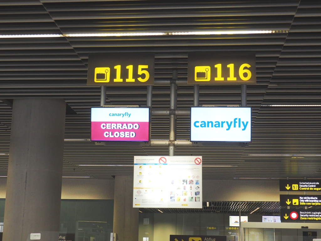 check-in gran canaria airport