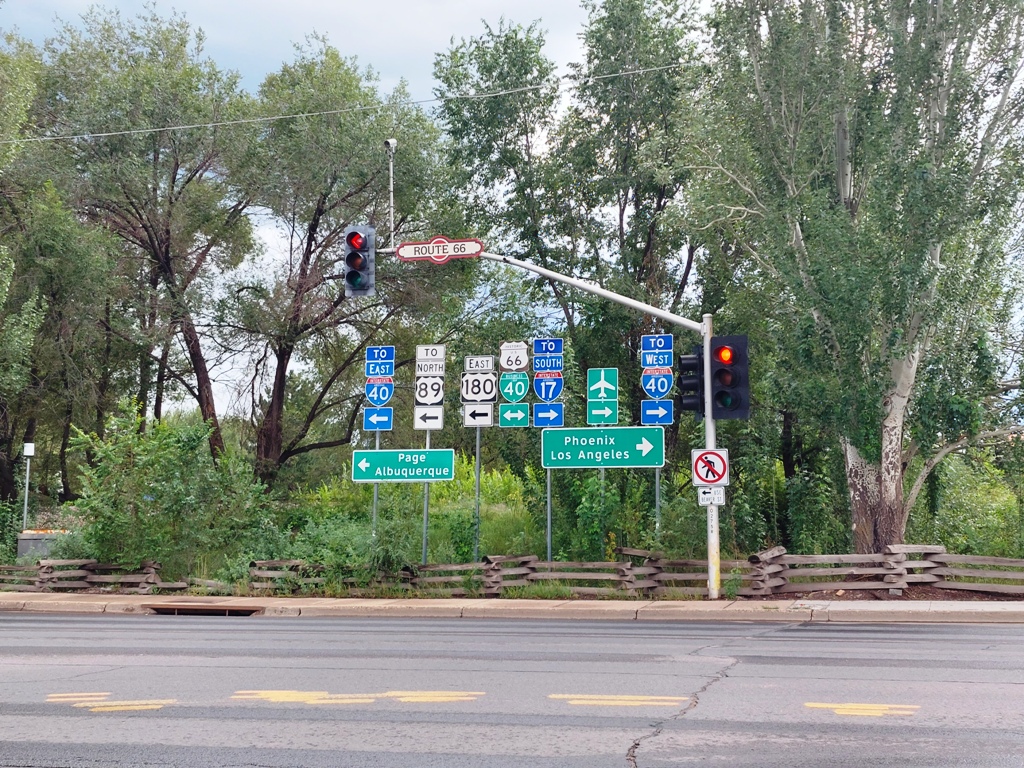Flagstaff road signs