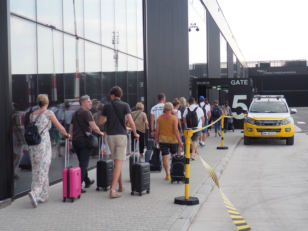 Radom Airport Arrival 
