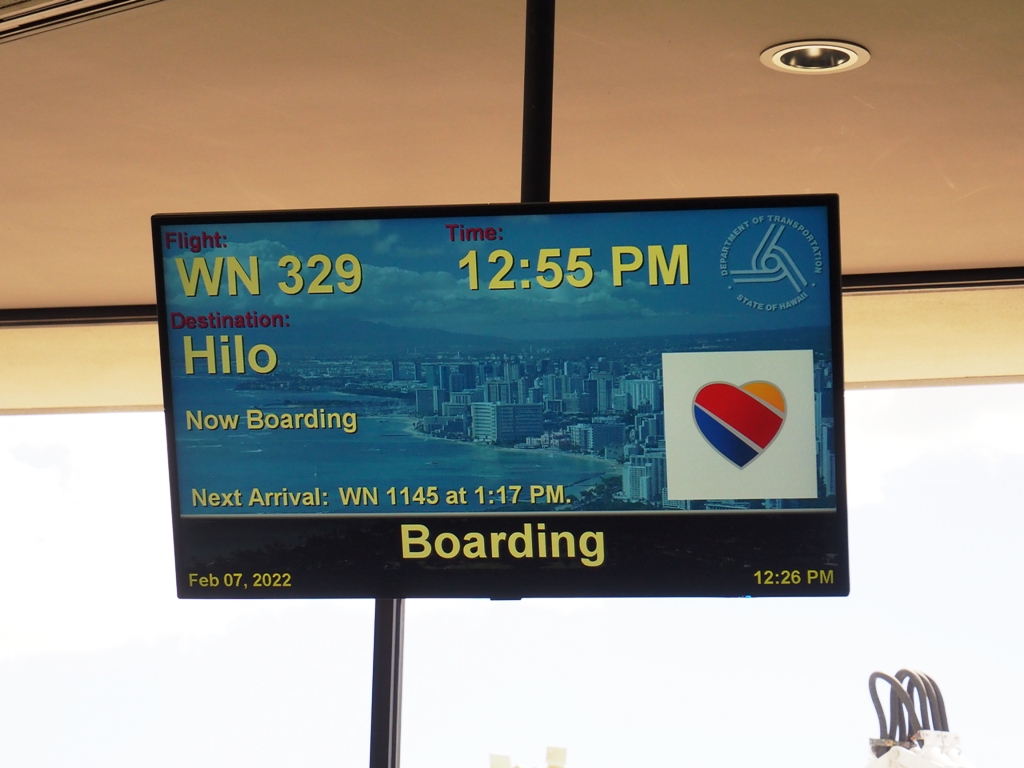 honolulu airport boarding