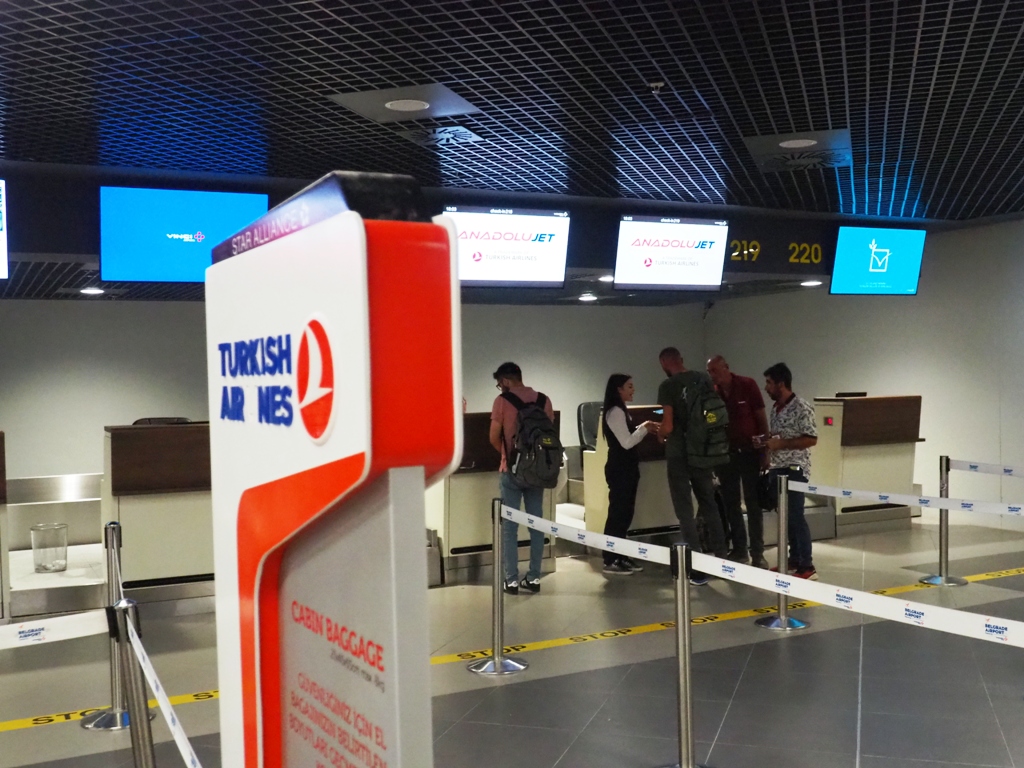 belgrade airport check in